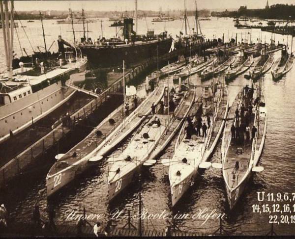 U20 which sunk the Lusitania